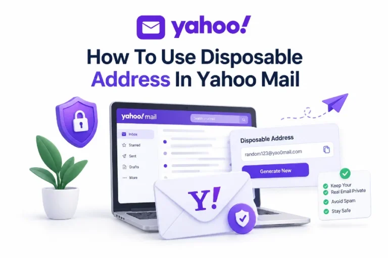 How to Use a Disposable Email Address in Yahoo Mail