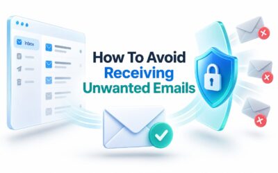 How to Avoid Receiving Unwanted Emails